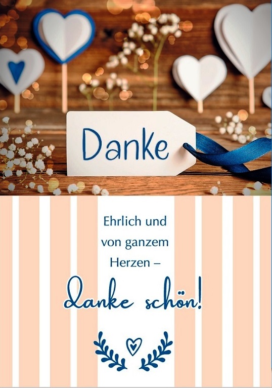 [DKG64] Mischung 10 Karten je 3.90 Danke