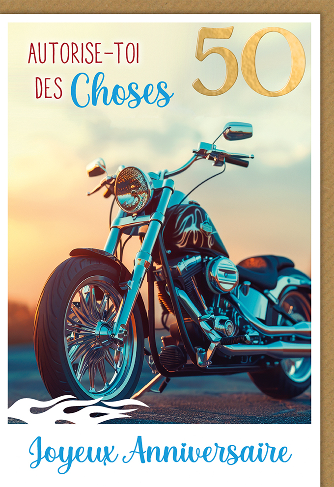 Carte Anniv. 50 ans