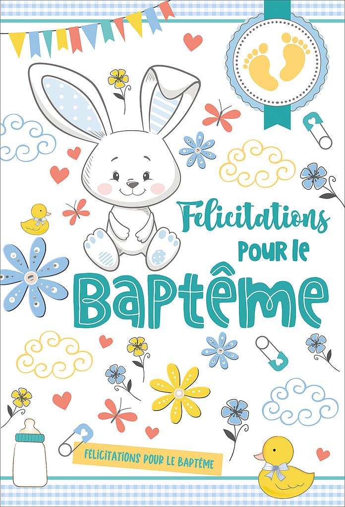 [BP 525134-2] Carte Baptême