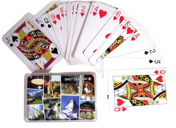 [CR 0037] Jeu de Joker "Photos suisse" (54 cartes, 2 jokers inclus)