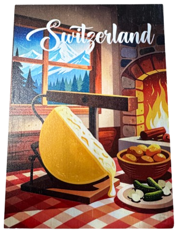 Postcards Bambou "Raclette"