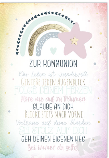Karte Kommunion