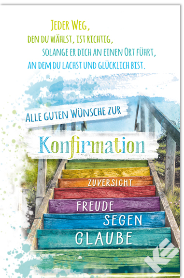 Karte Konfirmation