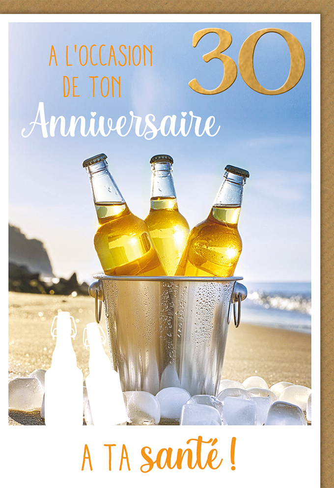Carte Anniv. 30 ans
