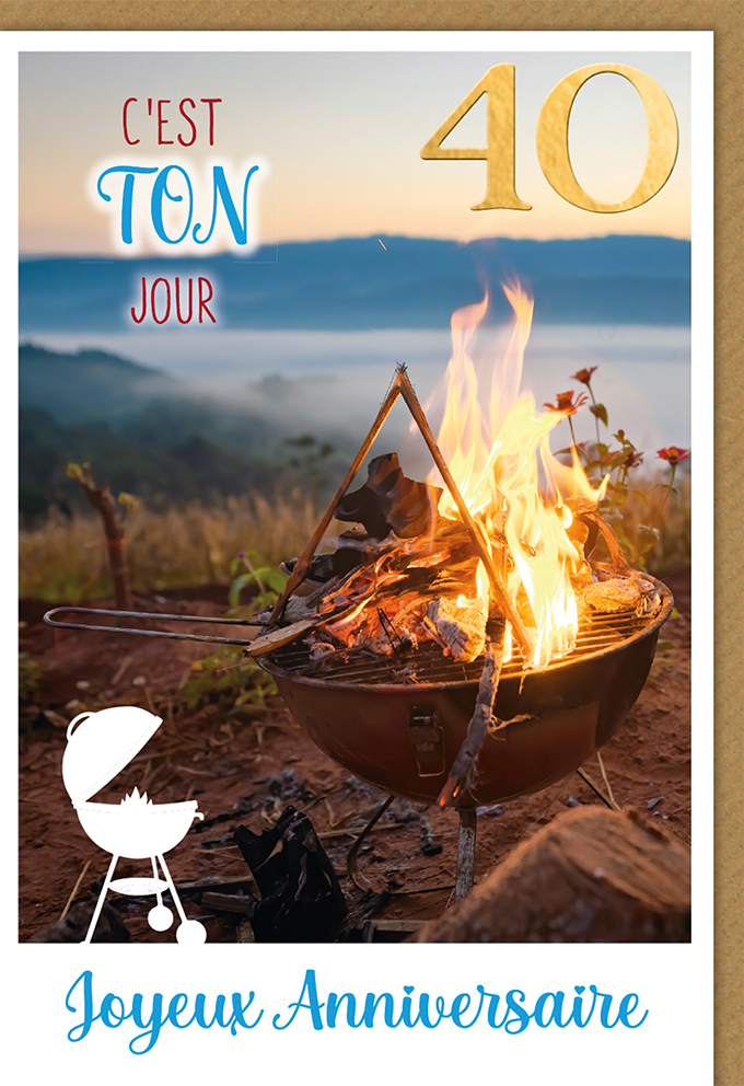 Carte Anniv. 40 ans