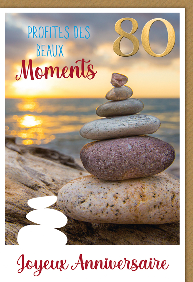 Carte Anniv. 80 ans