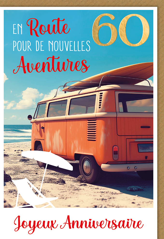 Carte Anniv. âge fixe
