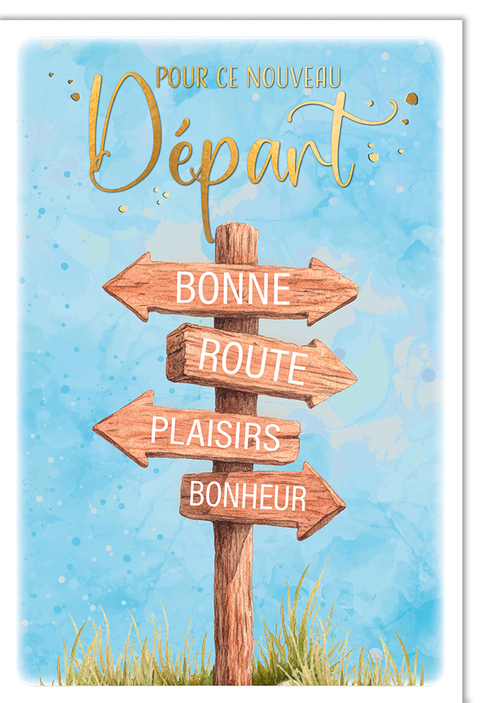 [DP 978001] Carte Départ