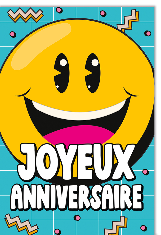 [A4-HA 951054] Carte A4 Anniversaire