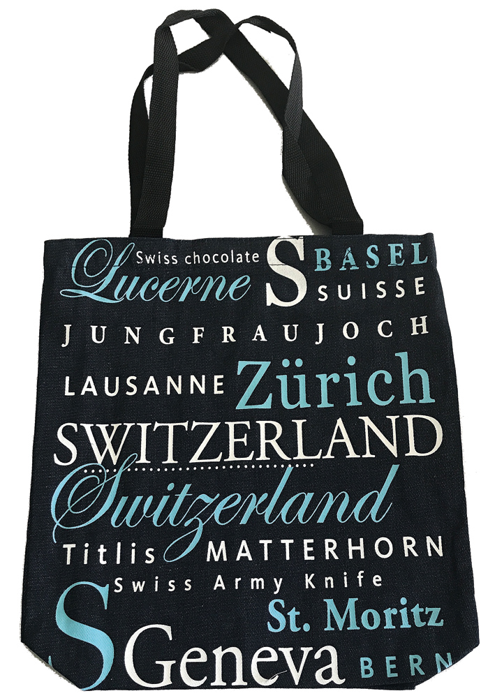 Sac &quot;Escudo&quot; Suisse touristique