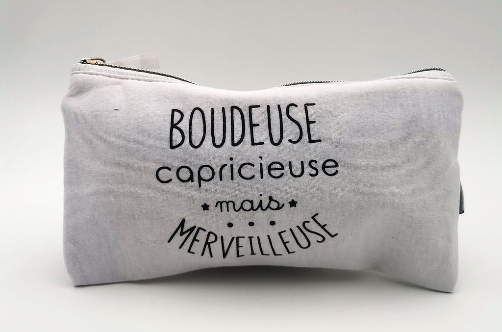 Pochette &quot;Boudeuse capricieuse mais merveilleuse&quot;