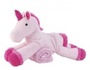 [ZE 3211] Licorne rose peluche avec sa couverture