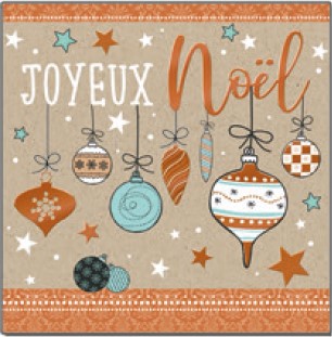 Carte Joyeux Noël