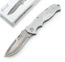 Couteau pliant argent