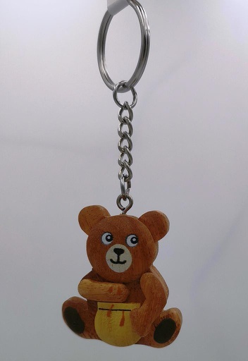 [CN KEY-120b] Porte-clés animaux suisse ours