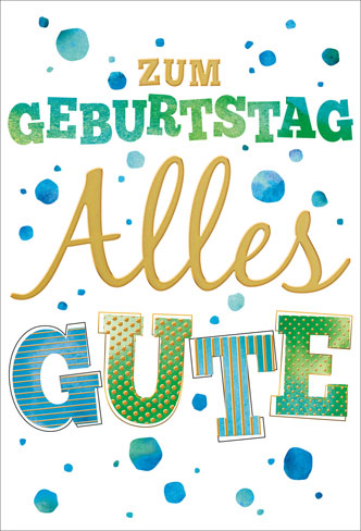 [GBG4oU] Mischung 10 Karten à 3.90 Geburtstag unisex