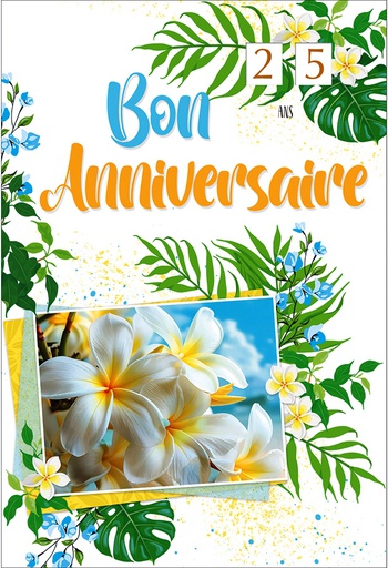 [CHi51dam] Mélange de 10 cartes à 4.90 Anniversaire dame, âge réglable