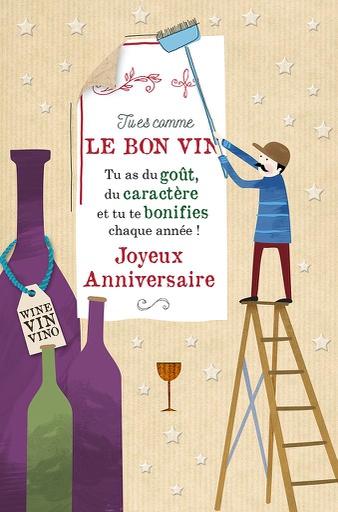 [HAG51H] Mélange de 10 cartes à 3.90 Anniversaire