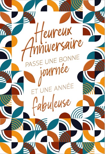 [HAG51UG] Mélange de 10 cartes à 3.90 Anniversaire