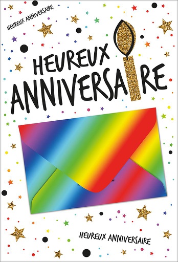 [HAi51-PB] Mélange 6 cartes à 4.90 Anniv. Porte billet