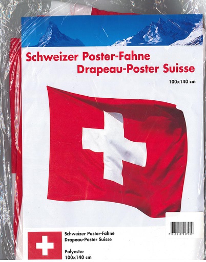 [PF006] Drapeau suisse 100x140 cm