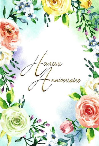 [#HA 4-5383-F] Carte Anniversaire