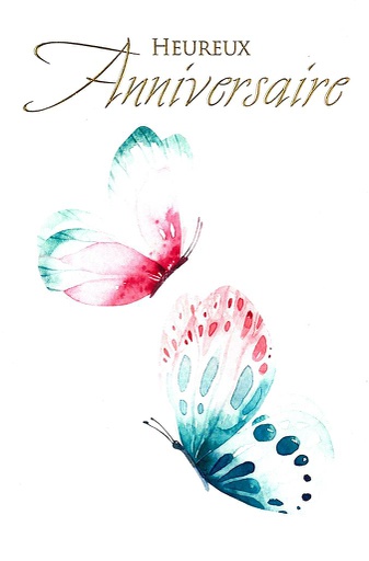 [#HA 4-5370-F] Carte Anniversaire