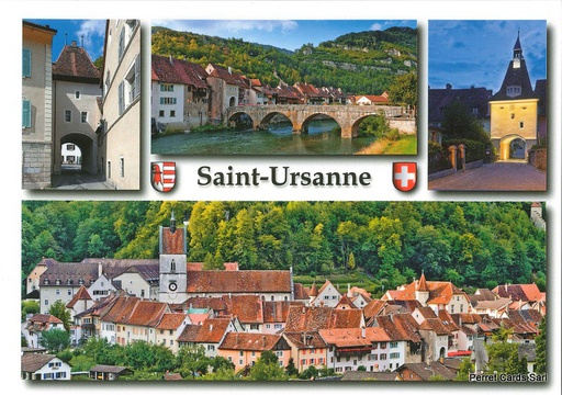 [MG Pi26772] Magnet aus Plexiglas St-Ursanne
