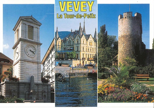 [1019932] Postcards 19932 Vevey et la Tour-de-Peilz