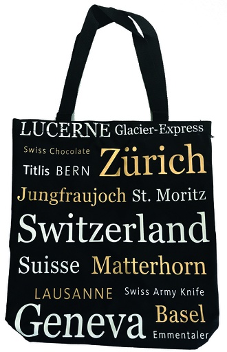 [2024642] Sac &quot;Escudo&quot; Suisse touristique