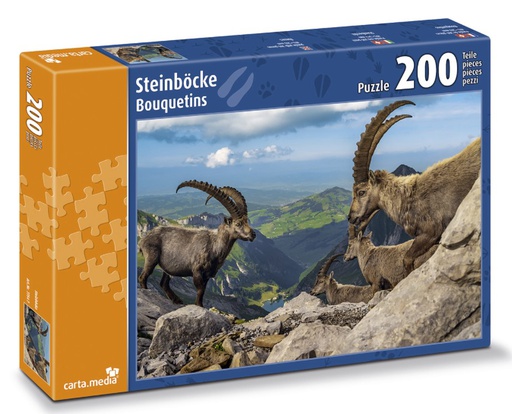 [BZ37977400] Puzzle 200 Teile Steinböcke