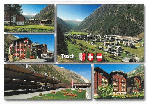 [1025988] Postcards 25988 Täsch