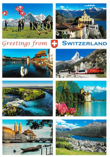 [1029537] Postcards 29537 Schweiz 'Greetings from Switzerland'