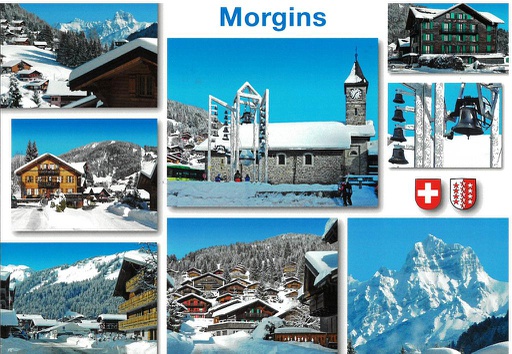 [1029550] Postcards 29550w Morgins