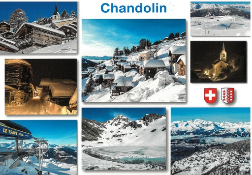 [1029557] Postcards 29557w Chandolin VS