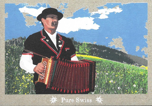 [6751124] Postcards 51124 Pure Swiss Accordéoniste