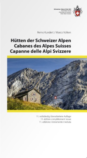 [BZ10303463] Wanderführer SAC Hütten der Schweizer Alpen (D/F/I)