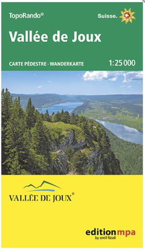 [BZ36313770] Carte pédestre 1:25'000 Vallée de Joux