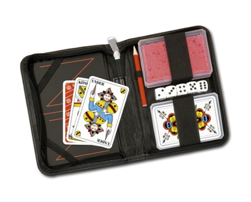 [BZ28366606] Yatzy &amp; JASS (36 cartes allemandes) étui 2 jeux