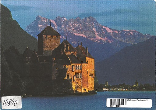 [1010840] Postcards 10840 Château de Chillon