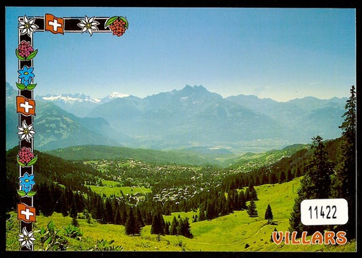 [6311422] Postcards 11422 Villars et les Dents du Midi vue générale