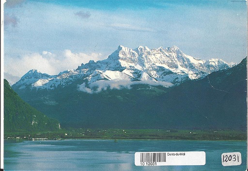 [1012031] Postcards 12031 Dents-du-Midi