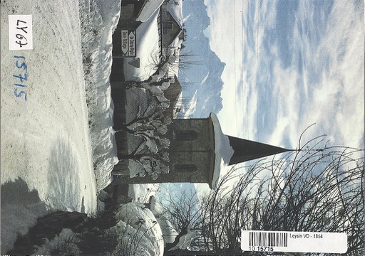 [1015715] Postcards 15715 w Leysin