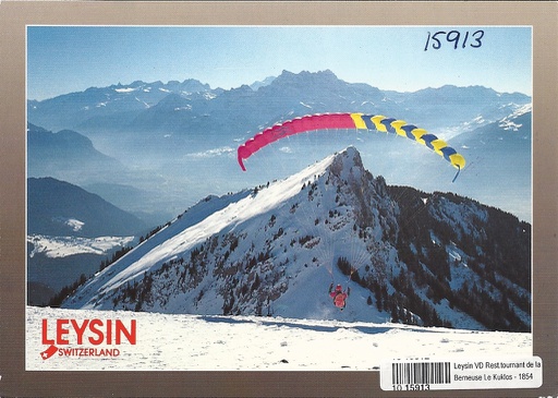 [1015913] Postcards 15913 w Leysin