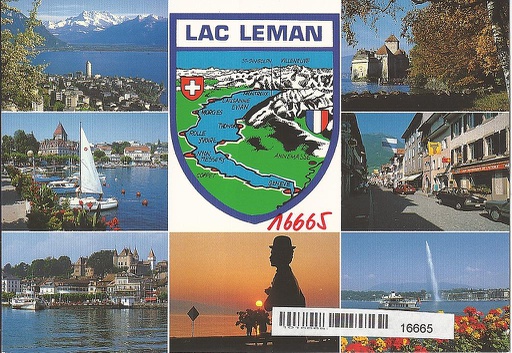 [1016665] Postcards 16665 Lac Léman