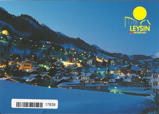 [1017839] Postcards 17839 w Leysin