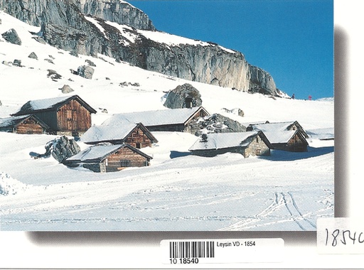 [1018540] Postcards 18540 w Leysin