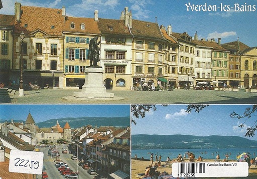 [1022259] Postcards 22259 Yverdon-les-Bains (VD)