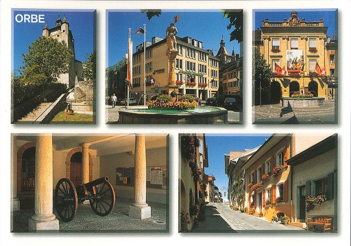 [1023074] Postcards 23074 Orbe, ancienne ville