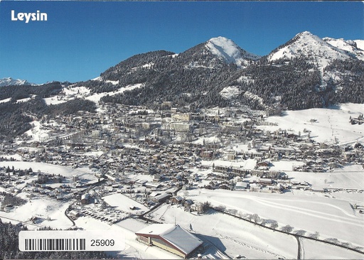 [1025909] Postcards 25909 w Leysin